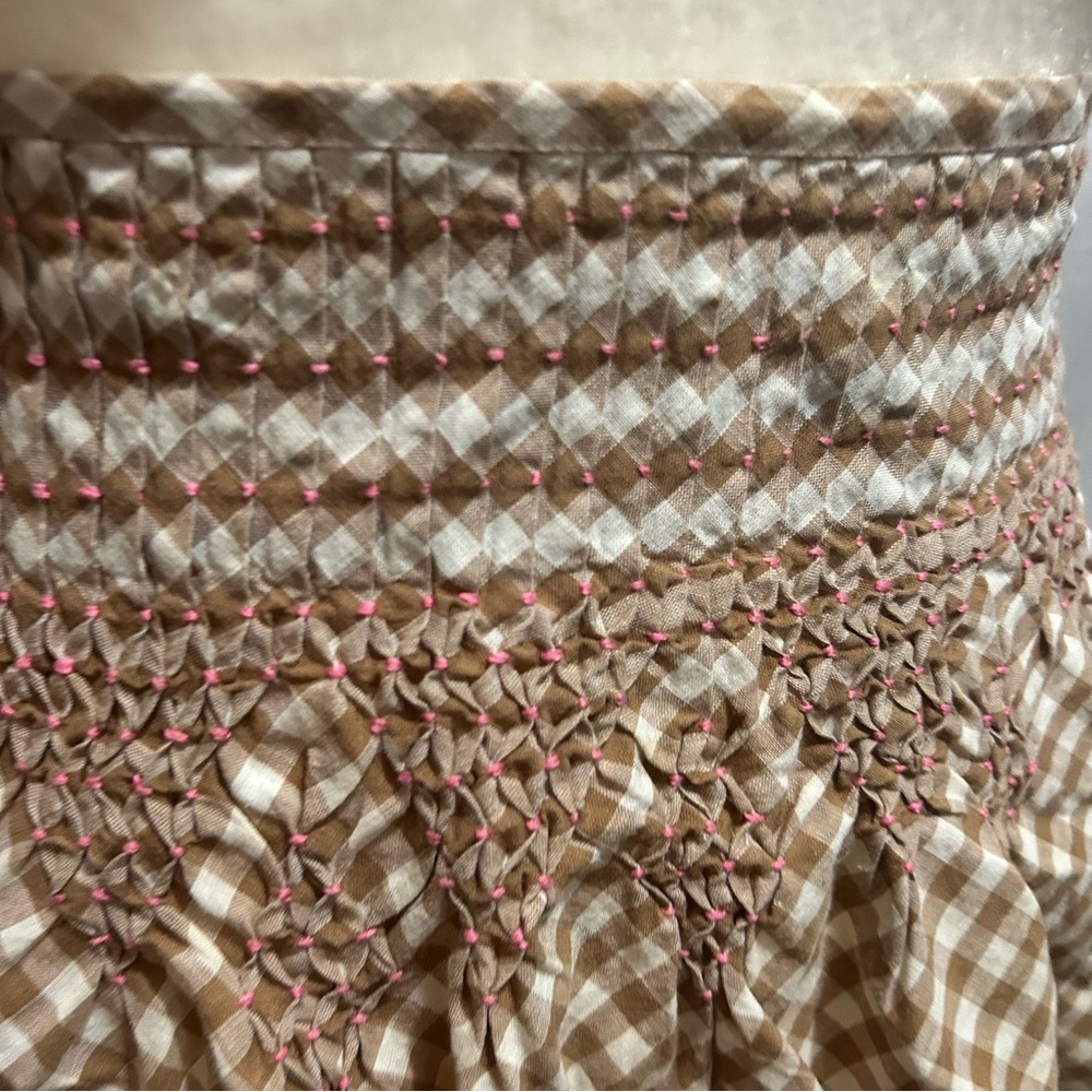 Vintage smocked apron - Picture 2 of 5